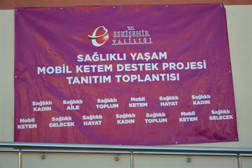 İlçemizde Sağlıklı Yaşam (Mobil KETEM Destek Projesi) Tanıtım Toplantısı Gerçekleştirildi